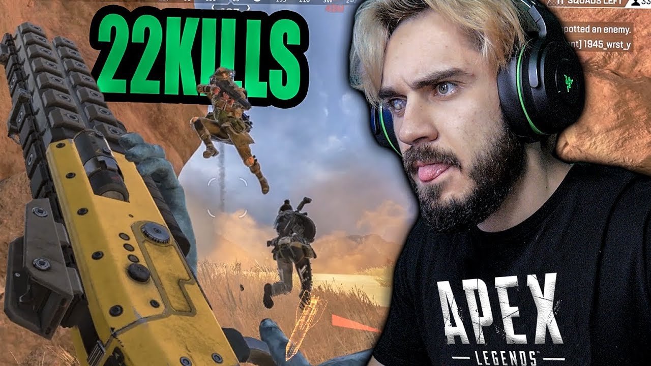 22 SOLO KILLS ΣΕ APEX LEGENDS (ΤΟ ΝΕΟ FREE BATTLE ROYALE)
