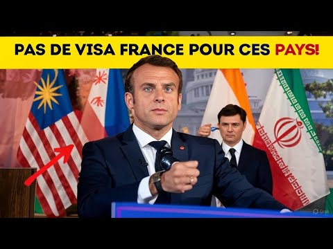 8 pays AFRICAINS qui ne reçoivent JAMAIS de visa pour la FRANCE ! – Visa refusé expliqué