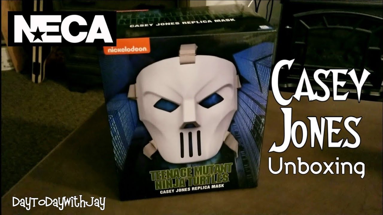 Casey Jones NECA Mask Unboxing TMNT Movie YouTube