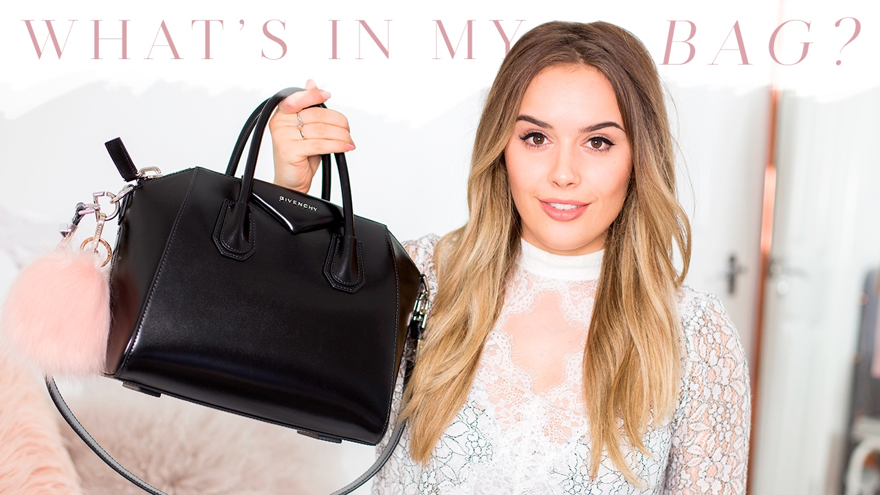 What's In My Bag - Givenchy Antigona | Hello October - YouTube