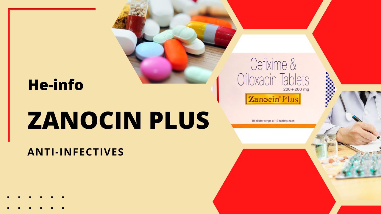 #Zanocin Plus | Uses, composition, side effects and product| Cefixime + Ofloxacin