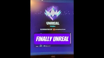 I am finally UNREAL #fortnite #gaming #viral #unreal