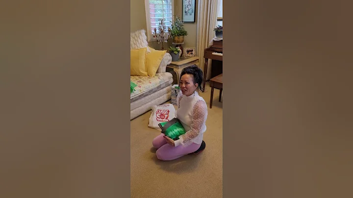 Paula Yang merry Christmas with dad 2021
