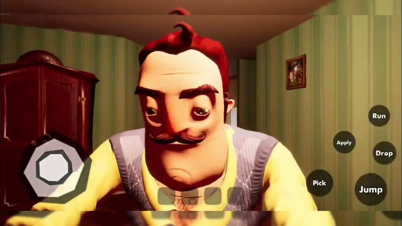 Hello Neighbor prototype mobile port gameplay YouTube