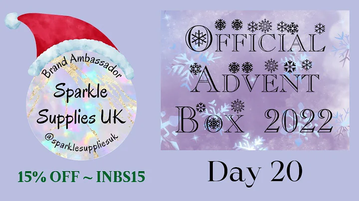 @sparklesupplies...  OFFICIAL ADVENT BOX 2022 | DA...