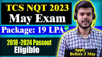 TCS NQT May 2023 hiring | NQT exam form process explained |updated Syllabus | Exam pattern |