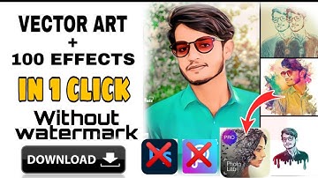 Download Photo Lab Pro without watermark | Cartoon Effect | Vector Art | Trending photo editing