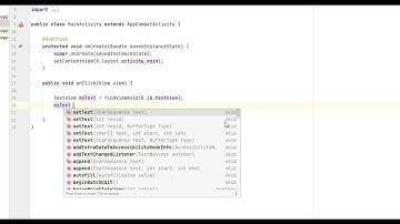 Android app Button click counter