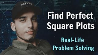 💡 Java Program to Find Perfect Square Plots | Real-Life Problem Solving