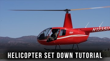 Helicopter Training 101 : Vertical Landing from a Hover