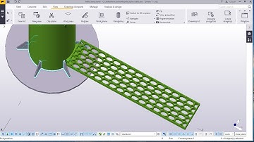 How to Create Gratings for Staircase in Tekla Structures 2016i