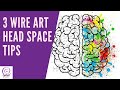 3 successful attitudes for doing wire art  spiral crafts