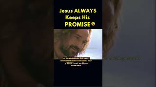 Jesus Always Keeps His Promise 😱🥹#Shorts #Youtubeshorts #Faith #Jesus #Catholic #Bible #Fypシ
