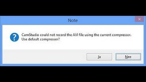 how to fix camstudio error could not record the avi file using the current compressor  2017
