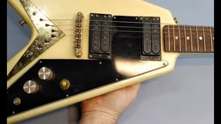 Cleaning Restoring Dirty Old Flying V Guitar Made In Korea #asmr #repair by Tom Peterson-Guitars and Cars 1,476 views 10 months ago 14 minutes, 29 seconds