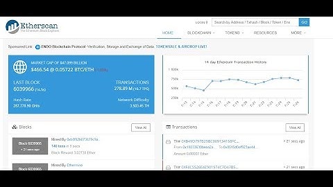 How to check || get transaction history || status || transaction Id of bitcoin and etherum online