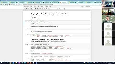 Presentation of Huggingface Transformers library for Natural Language Processing