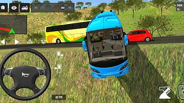 Euro Bus Driving Game Public Transportation 2024 -  Indonesia Bus Simulator Android Gameplay #1310