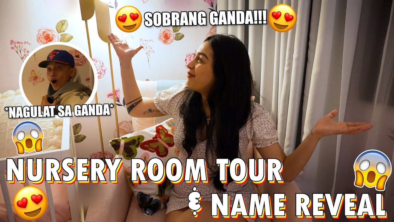 NURSERY ROOM TOUR & NAME REVEAL NI BABY | ZEINAB HARAKE