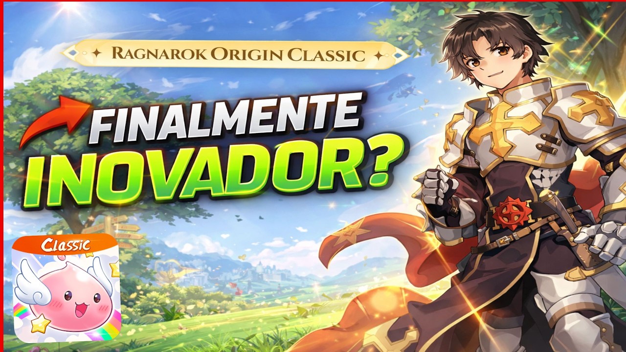 A GRAVITY FINALMENTE ACERTOU?! Ragnarok Origin Classic é OUTRO NÍVEL!