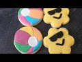 How to make summer biscuits with fondant or royal icing