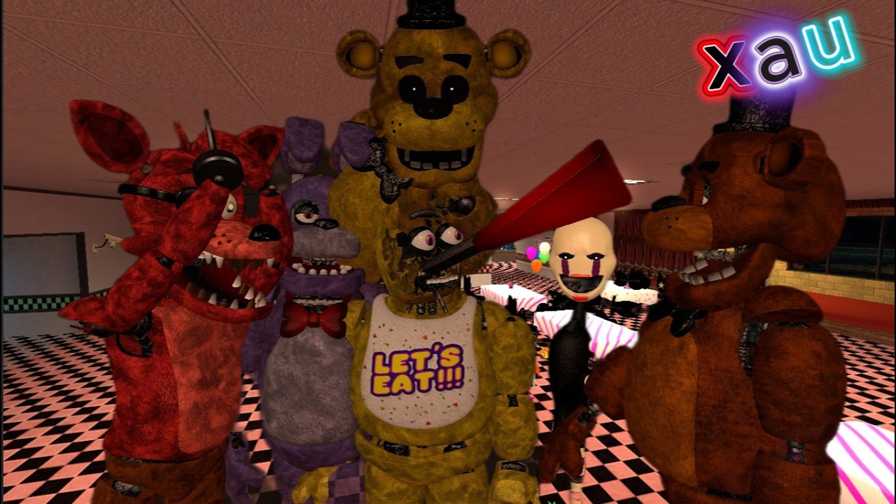GMOD FNAF| JAU\XAU [2X1] PIZZA PROBLEM