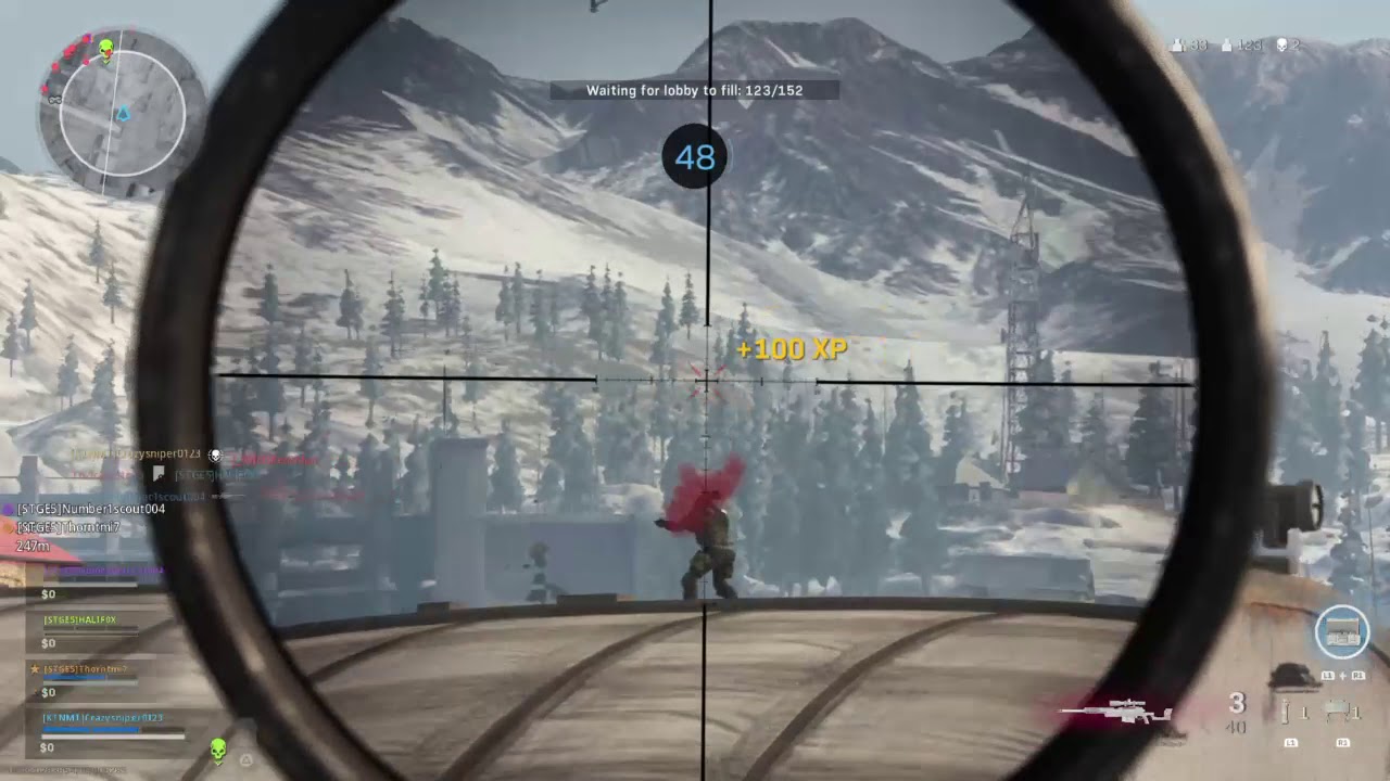 Call of Duty®: Modern Warfare Pre Match Sniper Headshots - YouTube