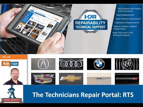 Repair University: Five Years WIth The I-CAR Repairability Technical Support Portal RTS