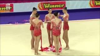 България - ленти - многобой - Европейско първенство по художествена гимнастика - Холон 2016