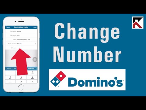 How To Change Your Number On Domino’s Pizza App