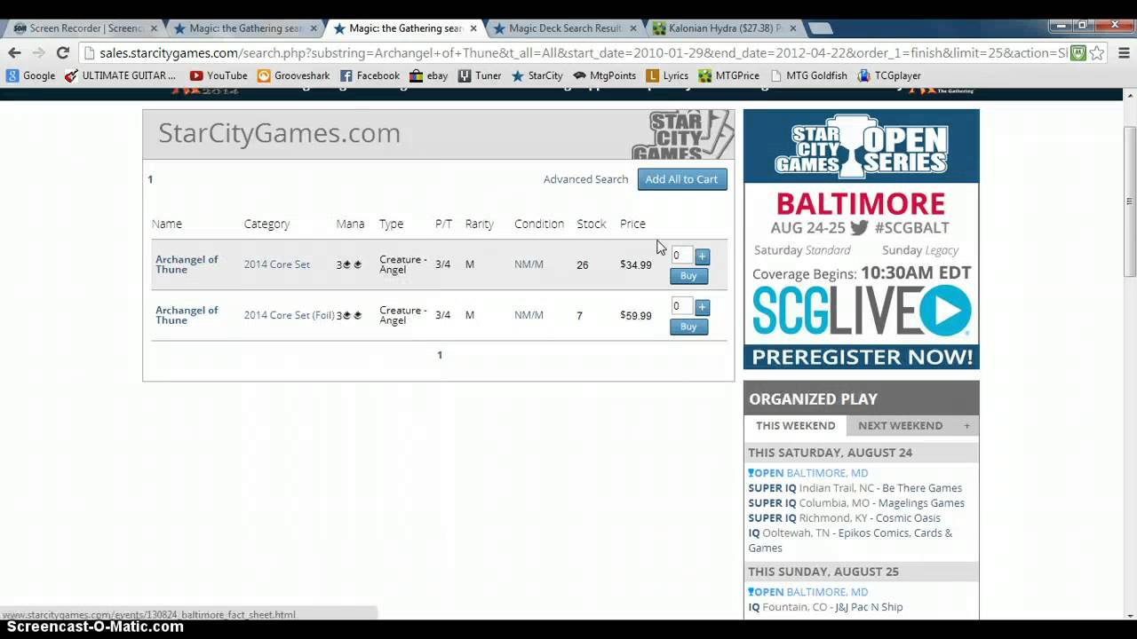 Time To drop!! Archangel and Kalonian!
