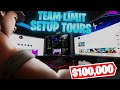 Team Limit Gaming Setup Tours! ($100,000) *Part 3*