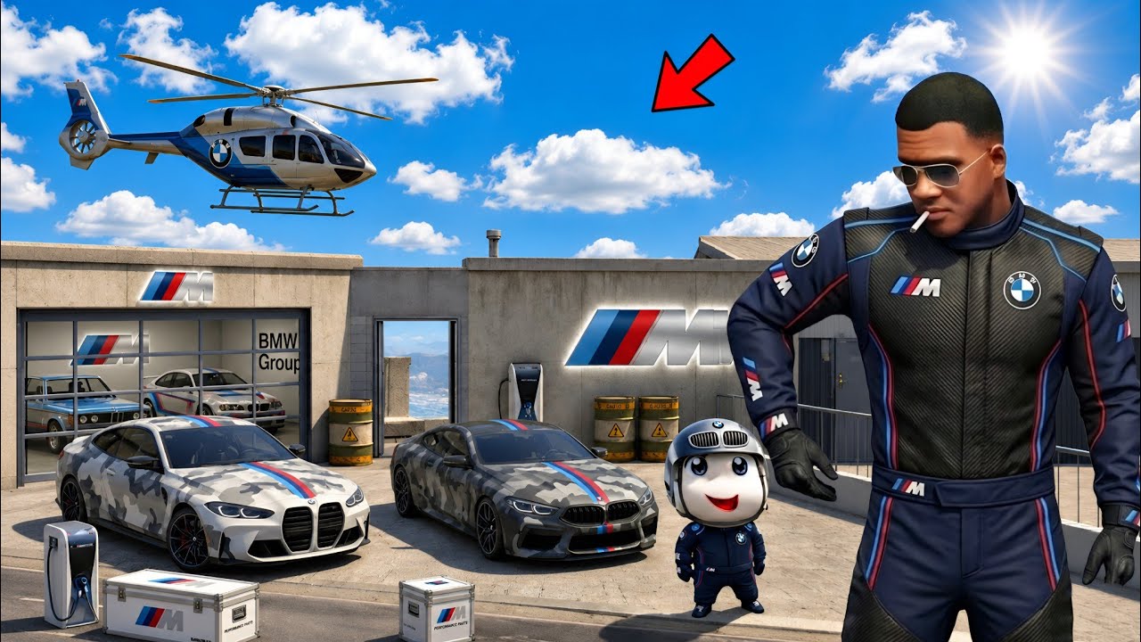 FRANKLIN CONVERT HIS HOUSE INTO A BMW SHOWROOM IN GTA 5