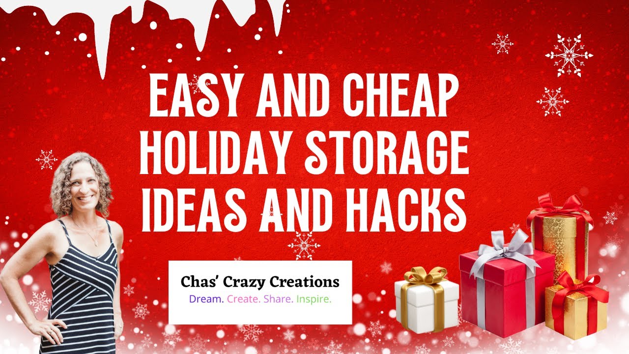 Easy and Cheap Holiday Storage Ideas and Hacks YouTube
