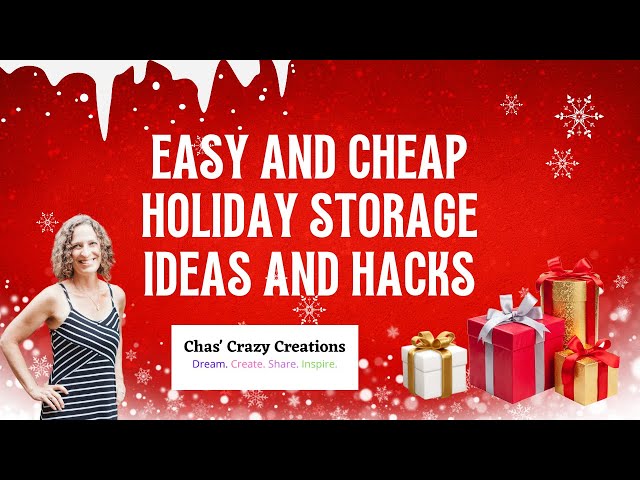 5 Easy to Do Holiday Storage Organization Tips – Our Home Made Easy