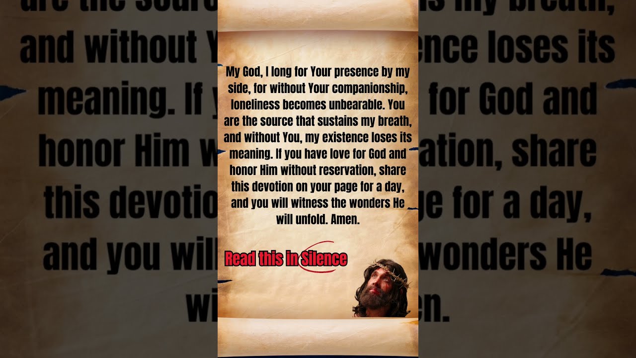  Take 20 Seconds To Read This In Silence Powerful Prayer Jesuslovesyou Faith Jesus