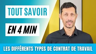 Gestion de la paie : tout sur les différents types de contrat de travail en 4 minutes !