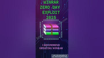 Critical WinRAR Vulnerability: Zero Day Exploit! | Cybersecurity Alert August 2025