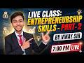 Entrepreneurship Skills (Part-2) Class 9th IT