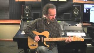 Crook Custom Guitars Butterscotch T-Style Demo by Roger Hoard
