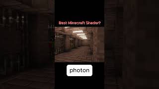 Best Minecraft Shader? 👀 #minecraft #shader #shorts