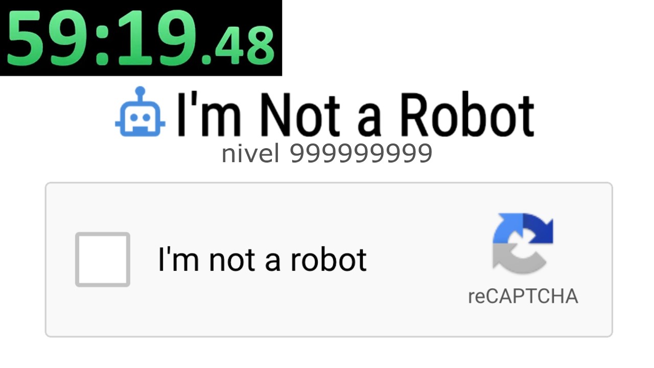 Speedrun do Captcha mais DIFÍCIL do Mundo