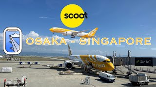 First Time With Scoot Airlines | Osaka 🇯🇵 - Singapore 🇸🇬| 787 Dreamliner Profile