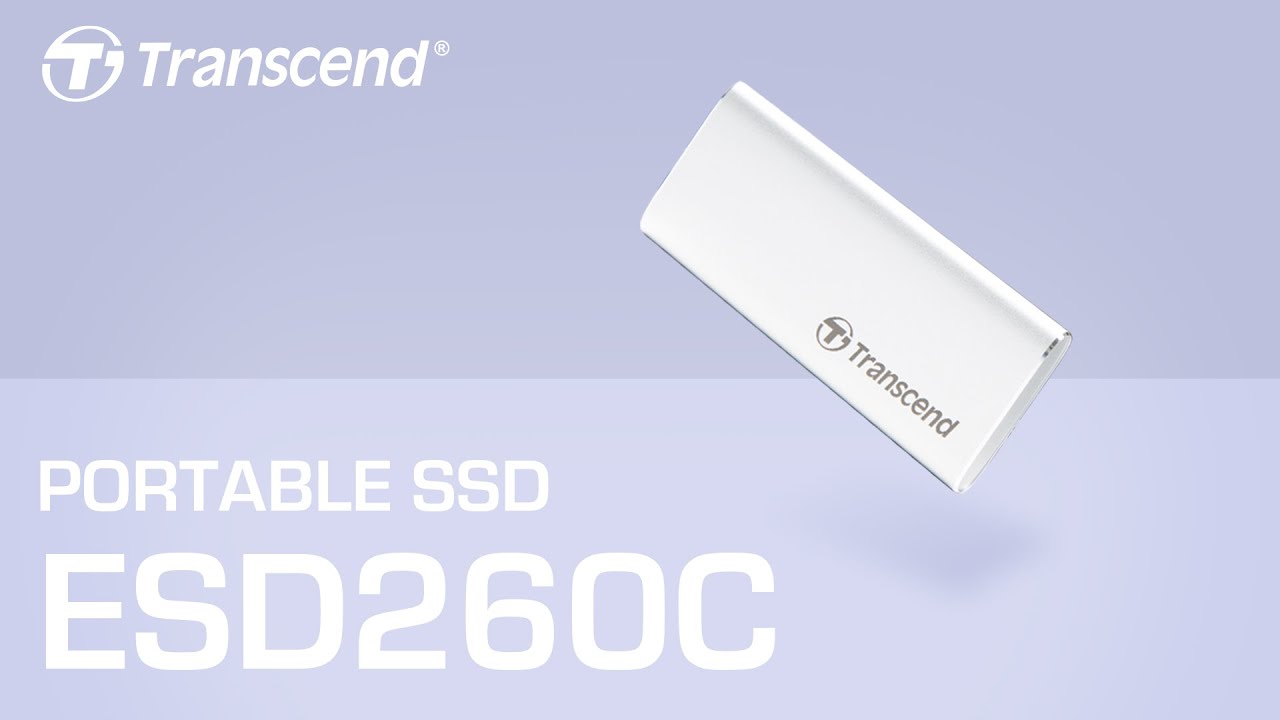 Transcend Esd260c 1tb External SSD With Usb 3.1 Gen 2 (Usb-C)