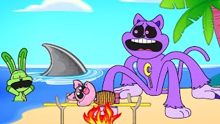 Smiling Critters TRAPPED On DESERT ISLAND?! Poppy Playtime Chapter 3 Animation