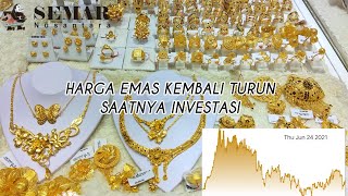 Harga Emas Hari Ini 24 Juni 2021 I Update Harga Emas Hari Ini Toko Emas Semar Nusantara 
