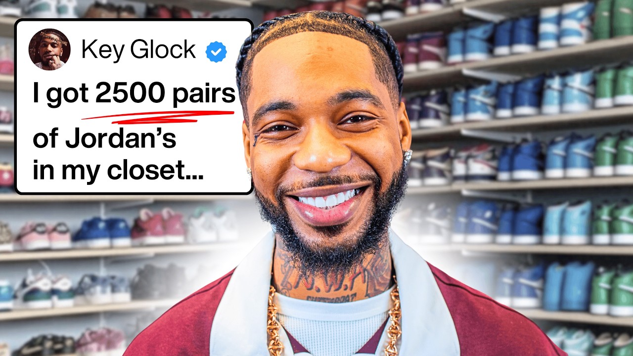 Is This The Biggest Rapper Sneakerhead? | Key Glock - YouTube
