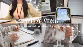 【vlog】5時起きして10時間勉強する社会人の3日間📖| 朝型人間へ🌤️|追い込み開始📅, カフェ勉強