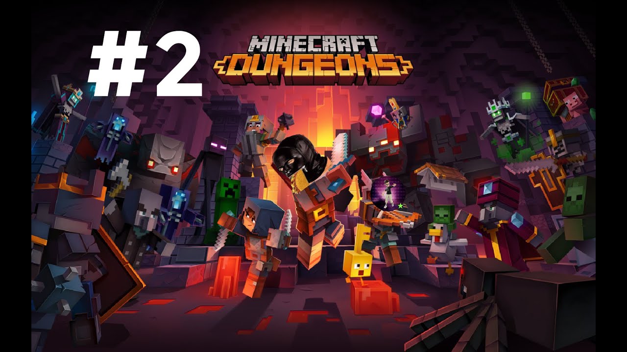 Minecraft Dungeons part 2: Desert Temple Raid