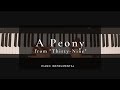 A peony from thirtynine  instrumental piano